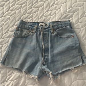 RE/DONE LEVI SHORTS